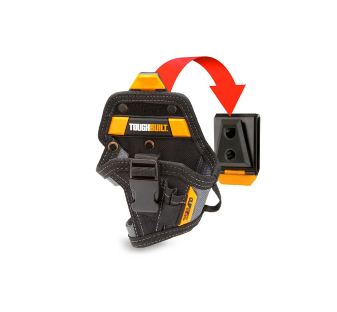 Строительная поясная сумка для компактной дрели ClipTech Toughbuilt TB-CT-20-S