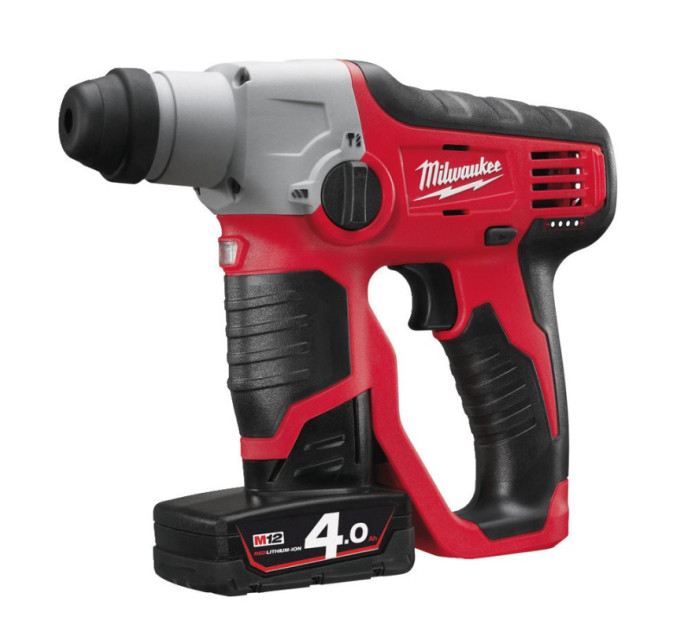 Перфоратор аккумуляторный SDS-PLUS MILWAUKEE M12 H-0 (0,9Дж)(каркас)