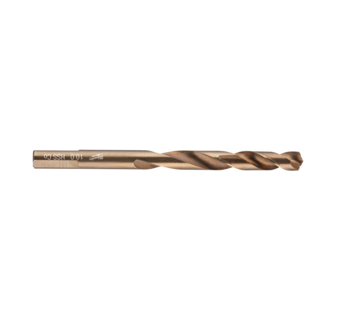 Сверло по металлу HSS-Co MILWAUKEE, DIN338, Ø10,2х133х87мм, (5шт)