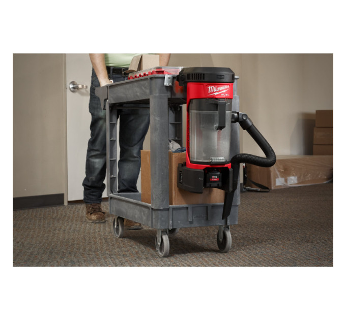Пылесос аккумуляторный бесщеточный MILWAUKEE M18 FBPV-0 (каркас) для воды и сухого мусора