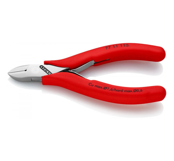 Кусачки бокові для електроніки KNIPEX 77 11 115