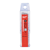 Сверло по металлу THUNDERWEB HSS-G MILWAUKEE, DIN338, Ø3,1х65х36мм, (10шт)