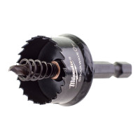 Коронка по металлу SHOCKWAVE MILWAUKEE (1/4'' Hex), Ø25мм Коронка по металлу SHOCKWAVE MILWAUKEE (1/4'' Hex), Ø25мм