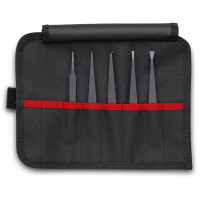 Набір захватних пластикових антистатичних пінцетів KNIPEX, 92 00 05 ESD