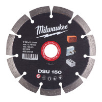 Диск алмазный MILWAUKEE DSU 150, Ø150мм (для штроборезов)
