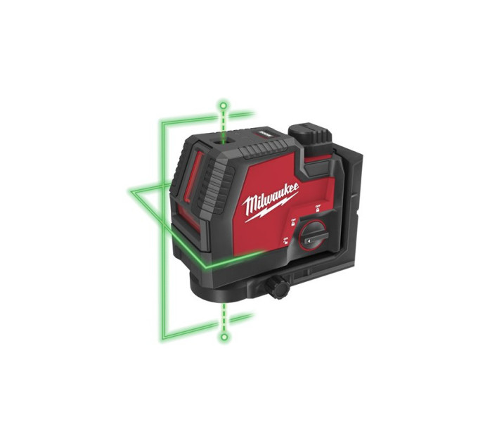 Нивелир лазерный аккумуляторный MILWAUKEE L4 CLLP-301C