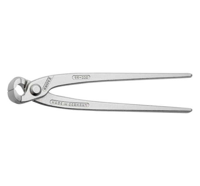 Клещи арматурные Ø2,4мм KNIPEX 99 04 220 EAN, (23мм), оцинкованные