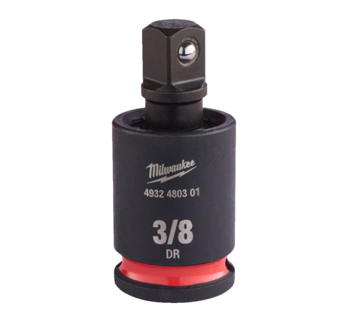 Переходник ударный шарнирный для головок ShW 3/8'' MILWAUKEE