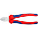 Кусачки боковые (бокорезы), Ø4,0мм, 180мм KNIPEX 70 05 180 SB, хромированные