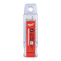 Свердло по металу THUNDERWEB HSS-G MILWAUKEE, DIN338, Ø2,3 х53х27мм, (10шт)