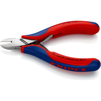 Кусачки боковые (бокорезы) для электроники, Ø1,6мм, 115мм KNIPEX 77 12 115, полированные