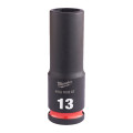 Головка ударная ShW 3/8'' SKT MILWAUKEE, удлиненная, 13мм
