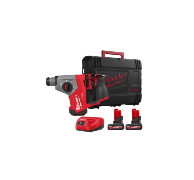 Перфоратор аккумуляторный бесщёточный SDS-PLUS MILWAUKEE M12 FHAC16-502X (1,15Дж)