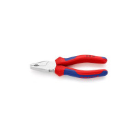 Пассатижи (плоскогубцы) комбинированные Ø10,0мм, 160мм KNIPEX 03 05 160, хромированные