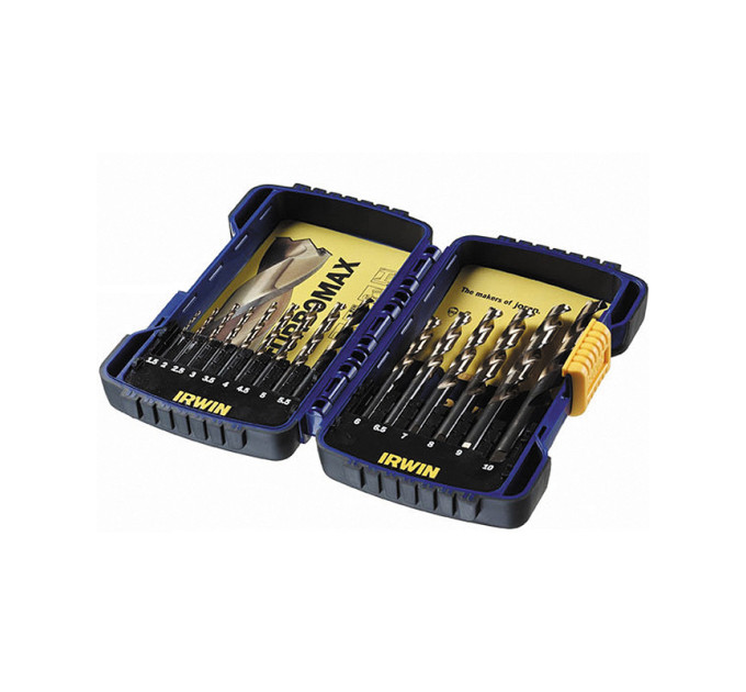 Набор свёрл PRO DRILL SET TURBOMAX 15 шт