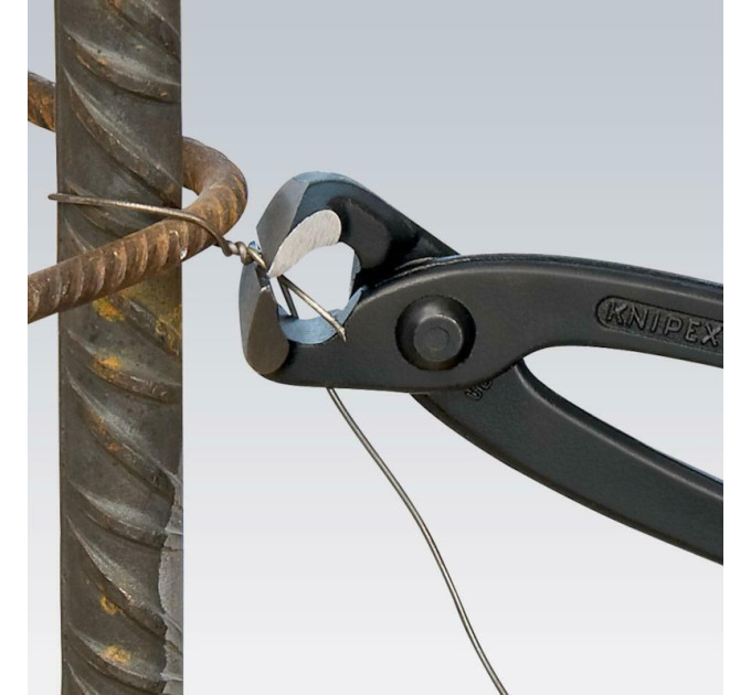 Клещи арматурные Ø2,4мм KNIPEX 99 00 220 EAN, (23мм), фосфатированные