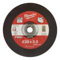 Диск отрезной по металлу MILWAUKEE, SC 41/230х3мм PRO+, Ø230мм