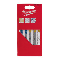 Полотна для лобзика T111C MILWAUKEE, 75х3, 0мм, (5шт)