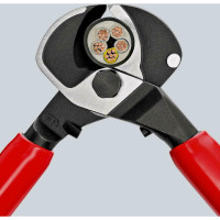 Ножницы для резки кабелей, Ø27мм / 150мм², 500 мм VDE KNIPEX 95 17 500, фосфатированные