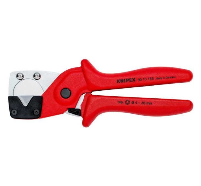 Труборез для многослойных и пневматических шлангов Ø4-20мм KNIPEX 90 10 185 SB