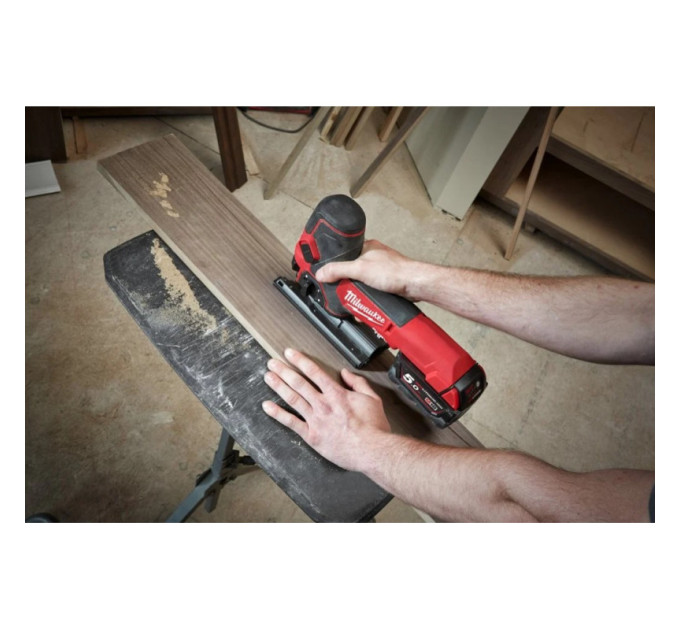 Пила лобзиковая аккумуляторная бесщёточная MILWAUKEE M18 FBJS-502X (ЗУ+2акк.Х5Ач+HDкейс)