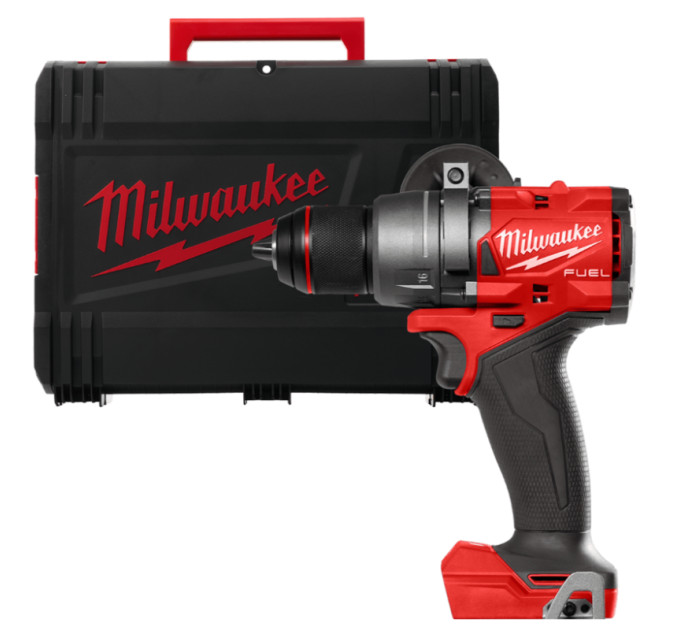 Дрель-шуруповёрт аккумуляторная бесщёточная MILWAUKEE M18 FDD3-0X (158 м) (каркас+HDкейс)