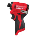 Шуруповерт ударний акумуляторний MILWAUKEE (124Нм) M12 BLIDRC-0 (каркаси)