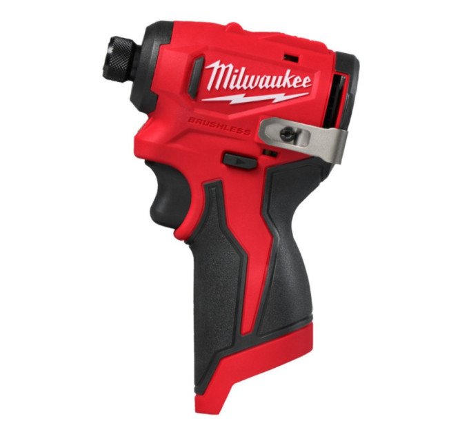 Шуруповерт ударний акумуляторний MILWAUKEE (124Нм) M12 BLIDRC-0 (каркаси)