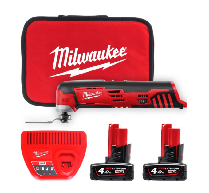 Инструмент многофункциональный аккумуляторный MILWAUKEE M12 MT-402B (ЗУ+2ак.Х4Ач+сумка)