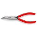Круглогубцы плоские с режущими кромками, угол 40 °, Ø2,5мм, 160мм KNIPEX 25 21 160, фосфатированные
