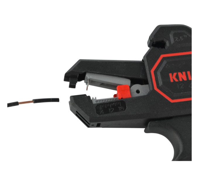 Стриппер автоматический для удаления изоляции, 0,2-6,0мм² 180мм KNIPEX ComStrip 12 62 180