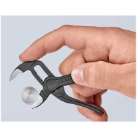 Клещи сантехнические переставные высокотехнологические, Ø28мм Cobra KNIPEX XS 87 00 100, фосфат