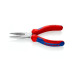 Длинногубцы-круглогубцы 140мм, KNIPEX 30 25 140, хромированные
