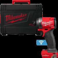 Шуруповерт ударний акумуляторний безщітковий MILWAUKEE (226Нм) M18 ONEID3-0X (каркас+HDкейс)