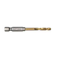 Сверло по металлу RedHEX SHOCKWAVE™ HSS-TiN MILWAUKEE, Ø4,0х71,5х26мм, (2шт)