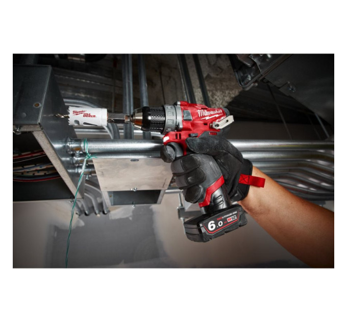 Дрель-шуруповёрт аккумуляторная бесщёточная MILWAUKEE M12 FDD-0 (44Нм) (каркас)