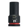 Головка ударная ShW 3/4'' SKT MILWAUKEE, удлиненная, 21мм