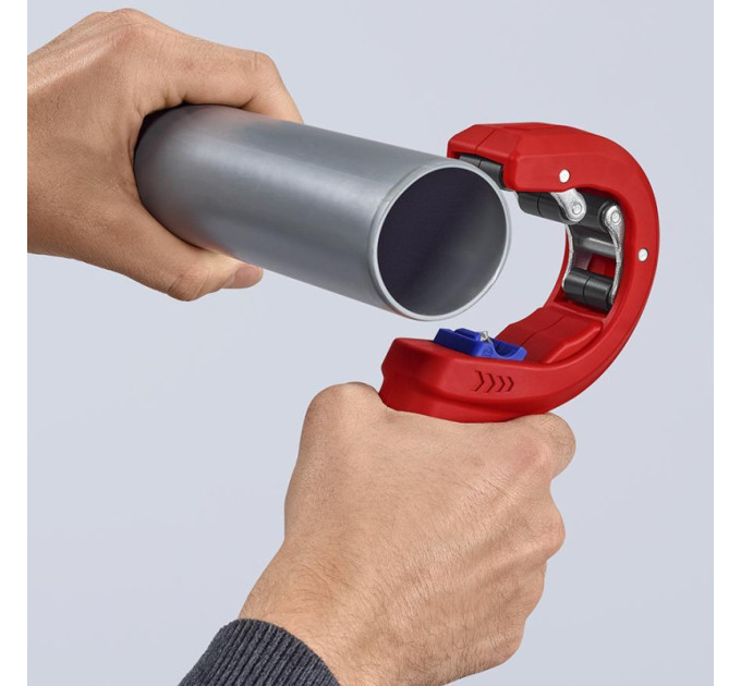 Труборез KNIPEX DP 50 для канализационних ПВХ труб 32/40/ 50мм, 90 23 01 BK