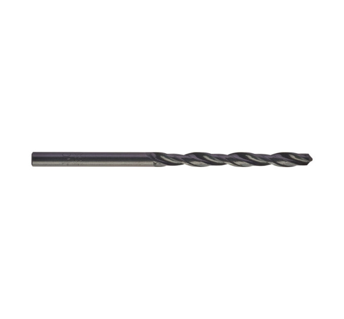 Свердло по металу HSS-R MILWAUKEE, DIN338, Ø4,0х75х43мм, (10шт)
