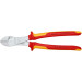 Кусачки боковые (бокорезы) особой мощности, Ø4,6мм, 250мм VDE KNIPEX 74 06 250, хромированные