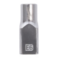 Головка торцевая хромированная TORX Е-стандарт ¼” MILWAUKEE, E6