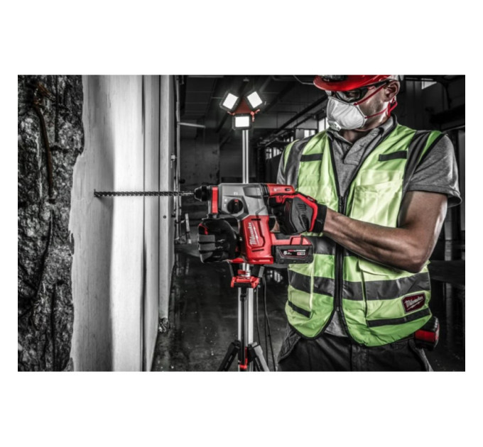 Перфоратор аккумуляторный бесщёточный SDS-PLUS MILWAUKEE M18 BLH-502X (2,3 Дж) (ЗУ+2ак.Х5Ач+HDкейс)