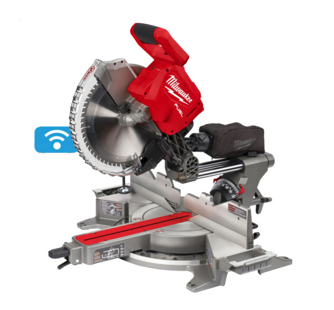 Пила торцовочная аккумуляторная бесщеточная MILWAUKEE M18 FMS305-121 (Ø305мм) (ЗУ+1ак.Х12Ач) FORGE™