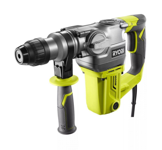 Перфоратор Ryobi RSDS1050-K SDS+ 1050Вт, бетон 26мм, 3.6Дж, 3 режима работы, 7кг