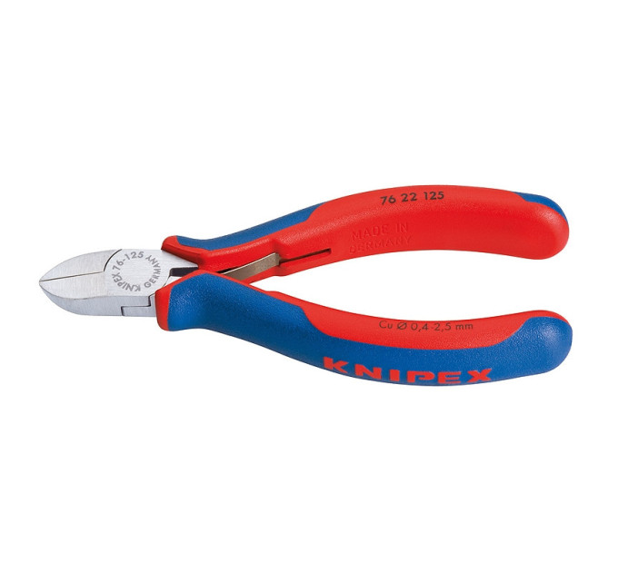 Кусачки боковые для электромеханика Knipex, 125 мм 76 22 125