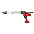 Пистолет для герметиков акумуляторный MILWAUKEE, C18 PCG/600T-201B, 600мл (ЗУ, 1 акк.Х2Ач, сумка)