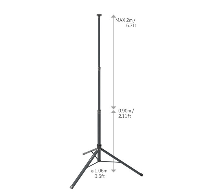 Мачта освещения TOWER COMPACT CONNECT SCANGRIP 2500 lumen (6000 Kelvin)