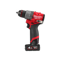 Дриль-шуруповерт акумуляторний безщітковий MILWAUKEE M12 FDD2-402X (45 Нм) (ЗУ+2ак.Х4Ач+HDкейс)