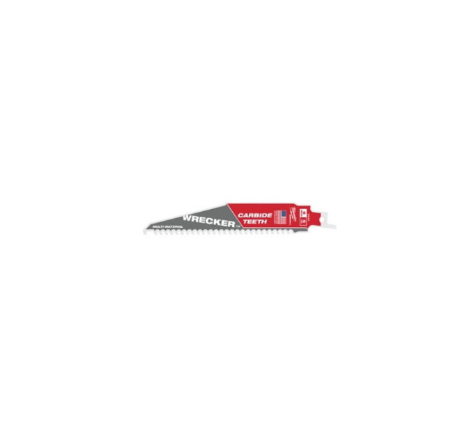 Полотно для шабельних пилок WRECKER CARBIDE MILWAUKEE, 150х4,2мм, (заміна на 48475241)