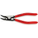 Щипцы для наружных стопорных колец загнутые 45°, Ø8-13мм KNIPEX 46 31 A12, Ø0,9мм